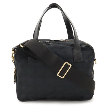 Chanel New Loveel Line Handbag 2WAY Handbags Nylon  Black Black A15970