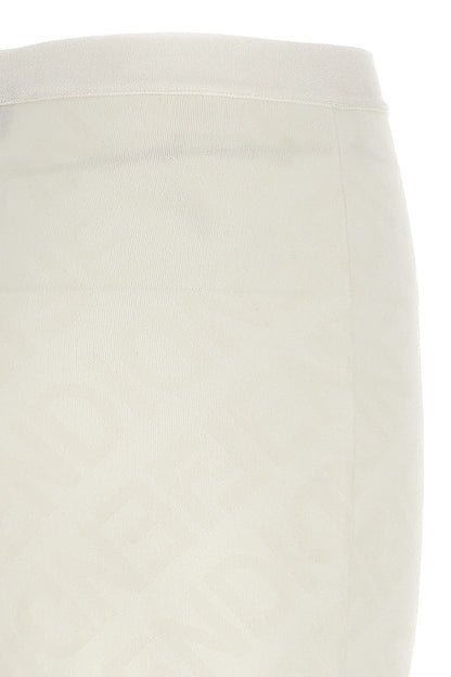 Fendi Women All Over Logo Midi Skirt