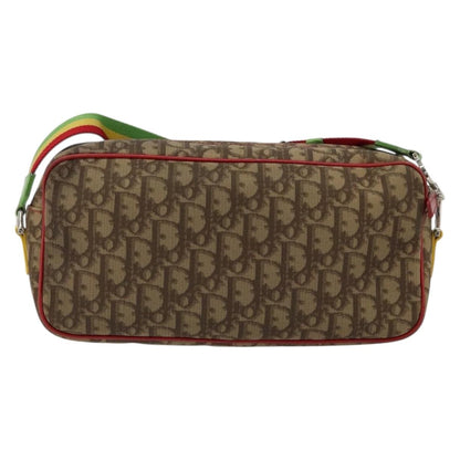 Christian Dior Vintage Rasta Crossbody Bag Diorissimo Canvas Beige Canvas Shoulder Bag Bag ()
