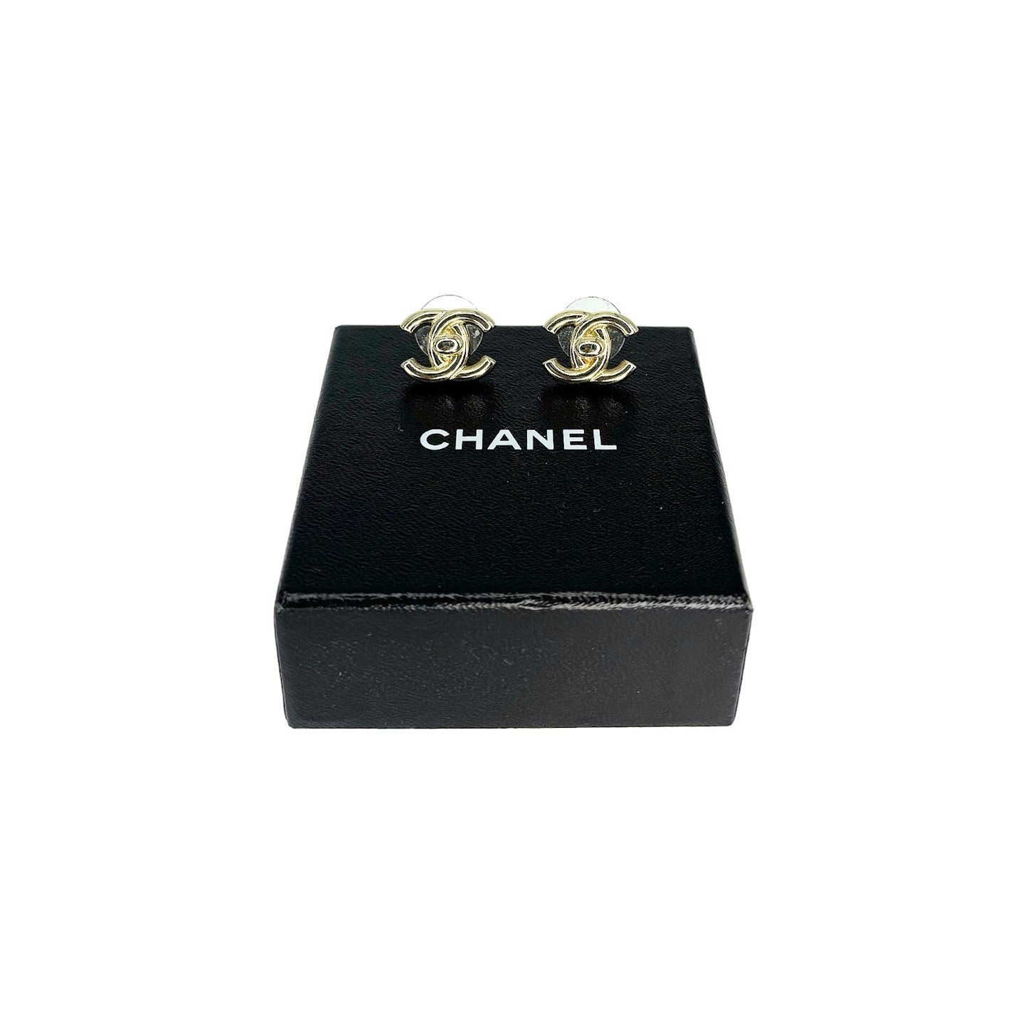Chanel Vintage CC Turnlock Earrings