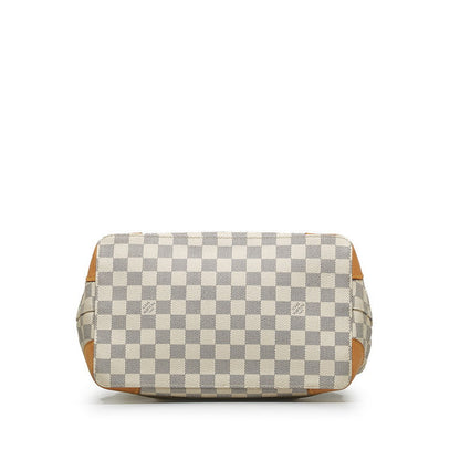 Louis Vuitton Damière Azur Hamsteed PM Handbag N51207 White PVC Leather  Louis Vuitton