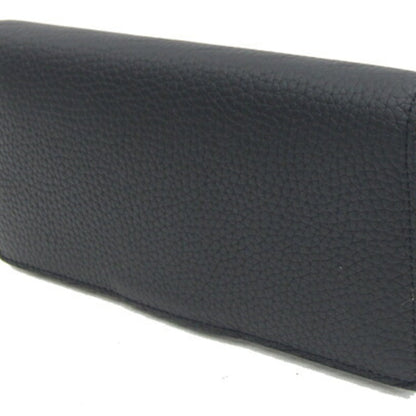 Louis Vuitton  Leather Long Wallet (Bi-Fold)