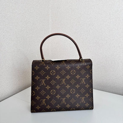 Louis Vuitton Monogram Malesherbes Vintage - Brown Handle Bags, Handbags MR1904202577722