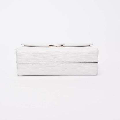 Louis Vuitton White Epi Leather Pochette Grenelle