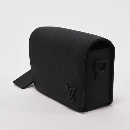 Louis Vuitton Black Calfskin Fastline Wearable Wallet