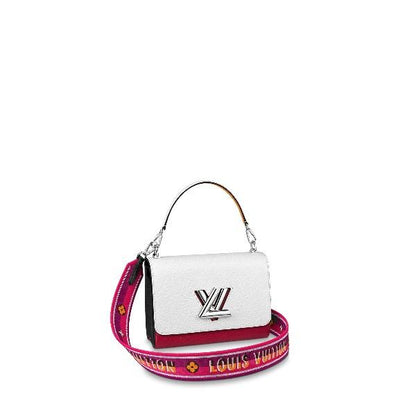 Louis Vuitton Twist MM Epi Blanc/Scarlet