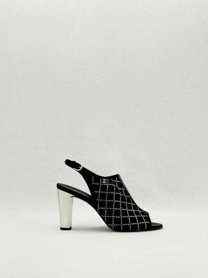 CHANEL Slingback Black Size EU 38 Pumps