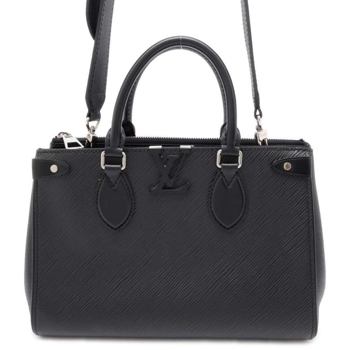 Louis Vuitton Epi  Noir Epi Leather Handbag