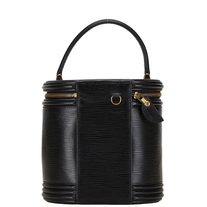 Louis Vuitton  Noir Leather Handbag Vanity Bag