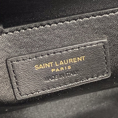 Yves Saint Laurent Manhattan Shoulder Bag In Box Black