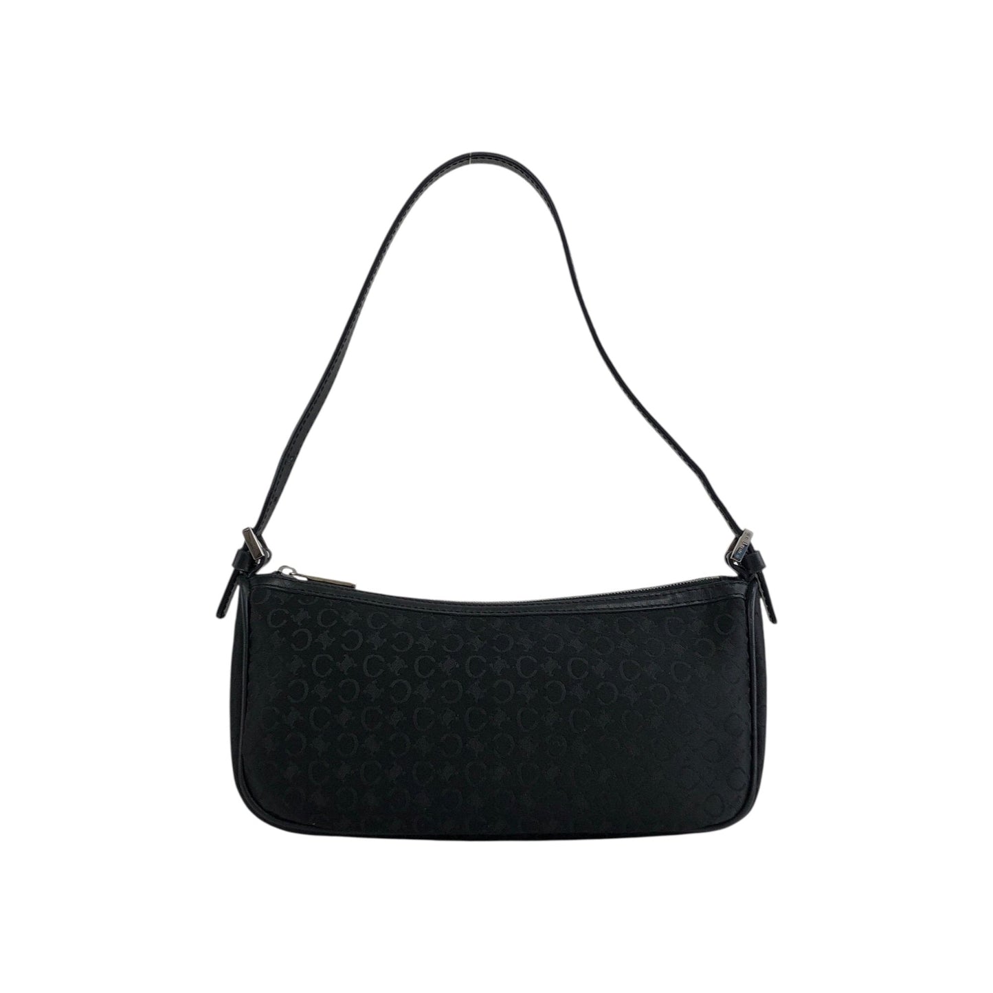 CELINE Shoulder bag Hobobag Black Vintage ygiapy