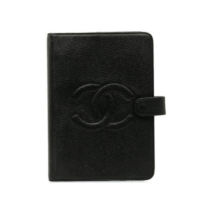 Chanel Coco Agenda MM 6  Handbook Cover Black Caviar S  CHANEL