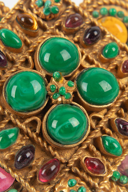 Broche byzantine Chanel
