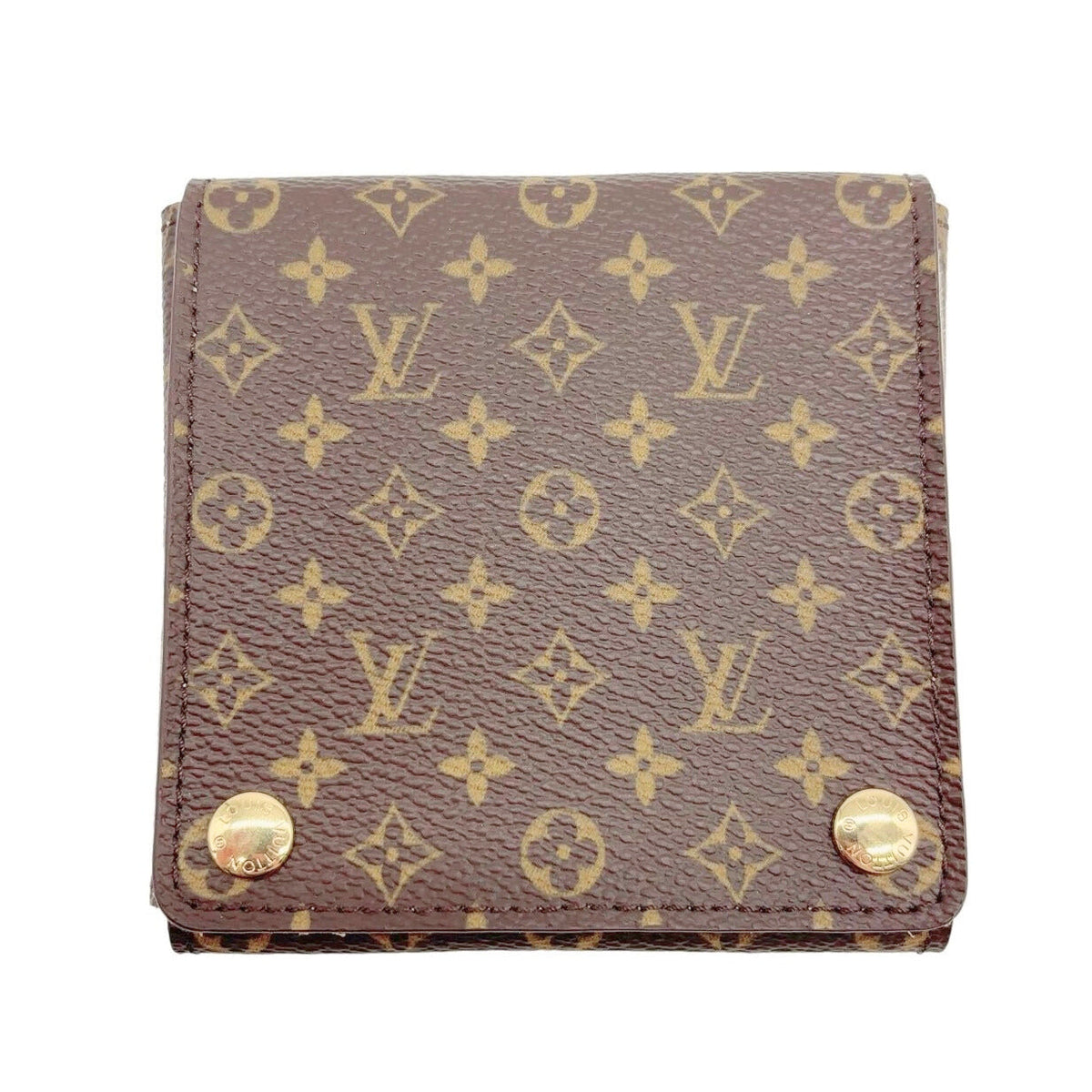 LOUIS VUITTON <br> Monogram Jewelry Holder Accessory Case