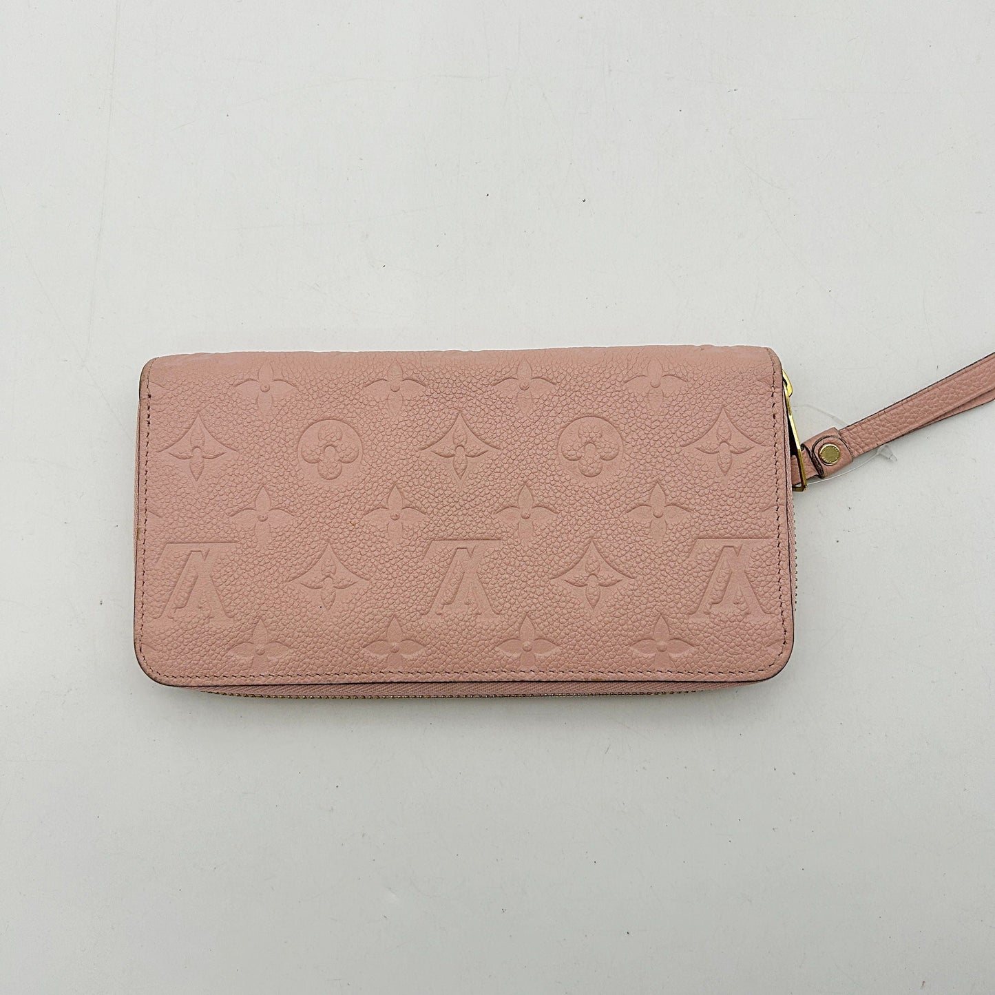 LOUIS VUITTON Empreinte Clemence Wallet Rose Ballerine lv8833ed
