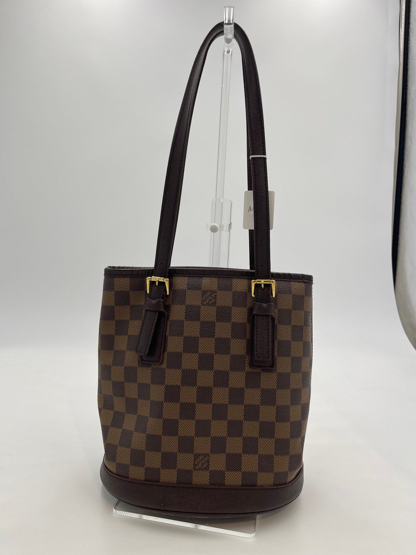 Louis Vuitton Damier Ebene Marais Vintage - Brown Bucket Bags, Handbags AG458O