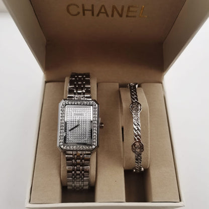 Chanel Watch and Bangle Set