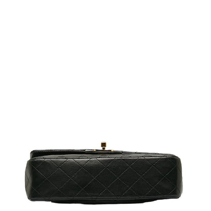 CHANEL Classic Double Flap Small in Lambskin Black Quilted