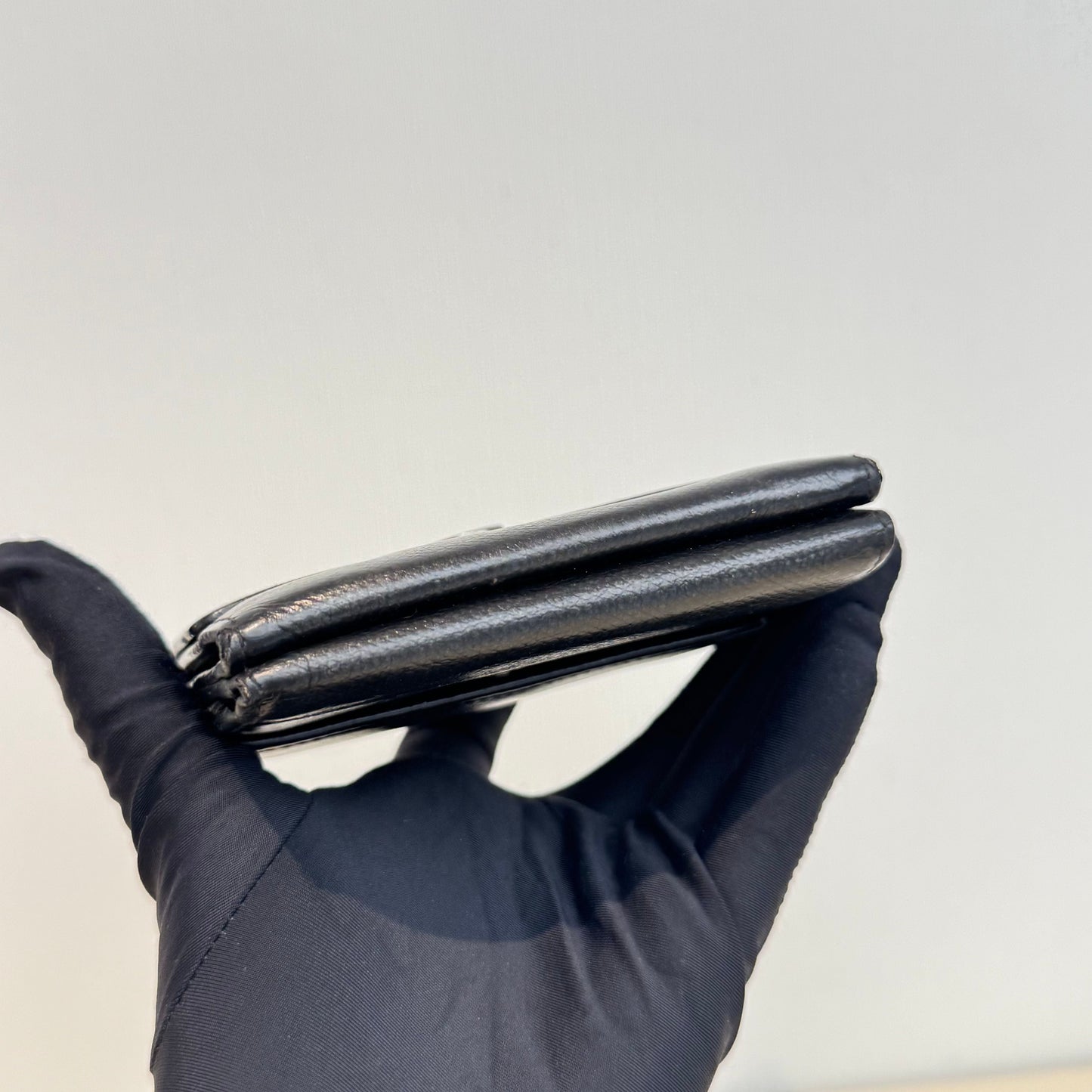 Ask for Bp💕Timeless/classique leather wallet Chanel Black in Leather