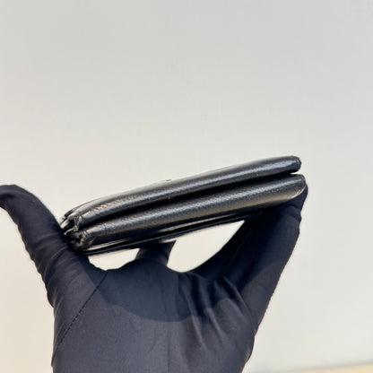 Ask for Bp💕Timeless/classique leather wallet Chanel Black in Leather