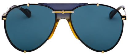 Gucci GG0740S M 002 Aviator Sunglasses