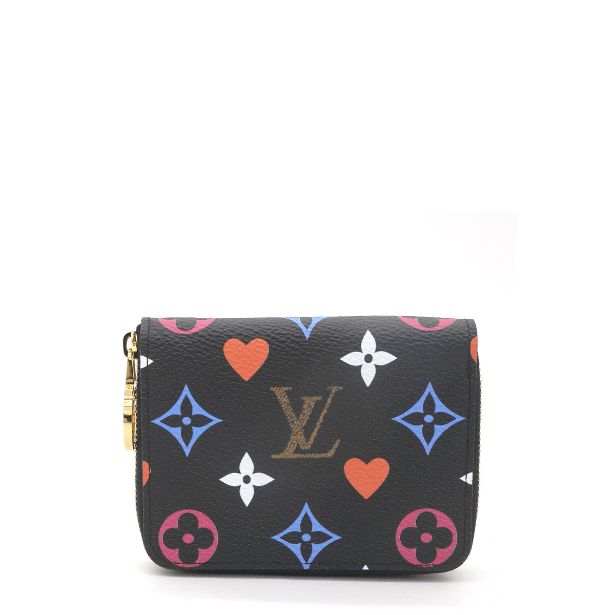Louis-vuitton Game On Zippy Coin Purse Black