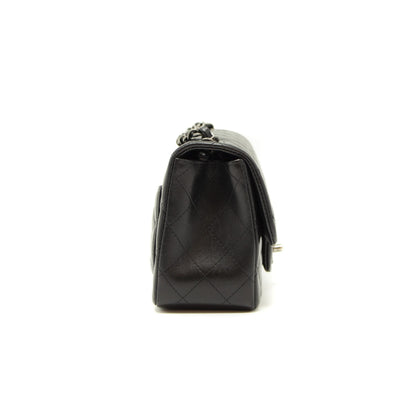 Chanel Quilted Lambskin Square Mini Black