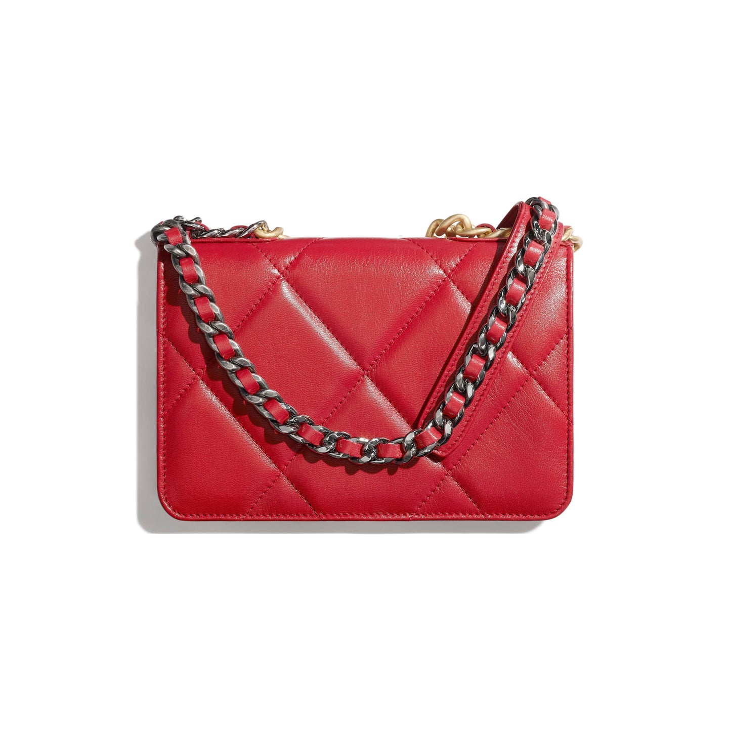 Chanel Wallet On Chain – WOC Lambskin Gold-Toned Metal Burgundy