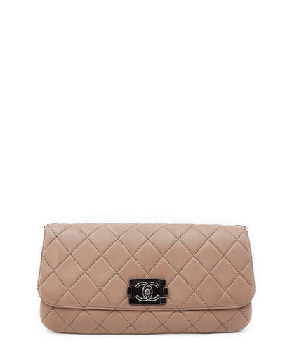 2012 Boy Accordion Flap Bag Pink