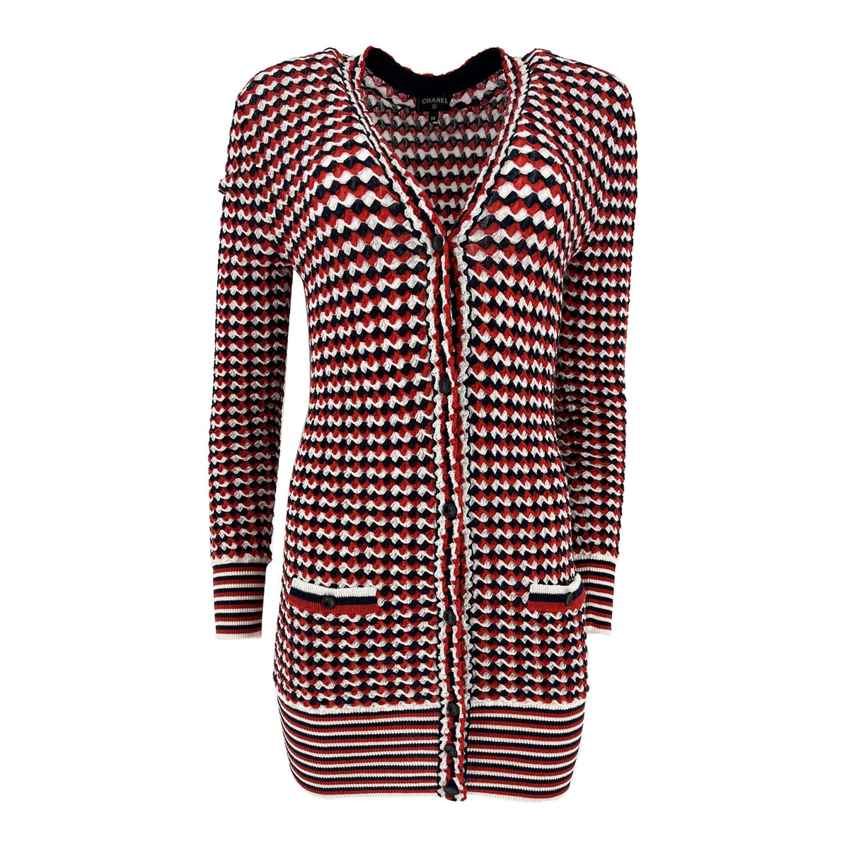 Chanel Multicolour Cardigan With Buttons