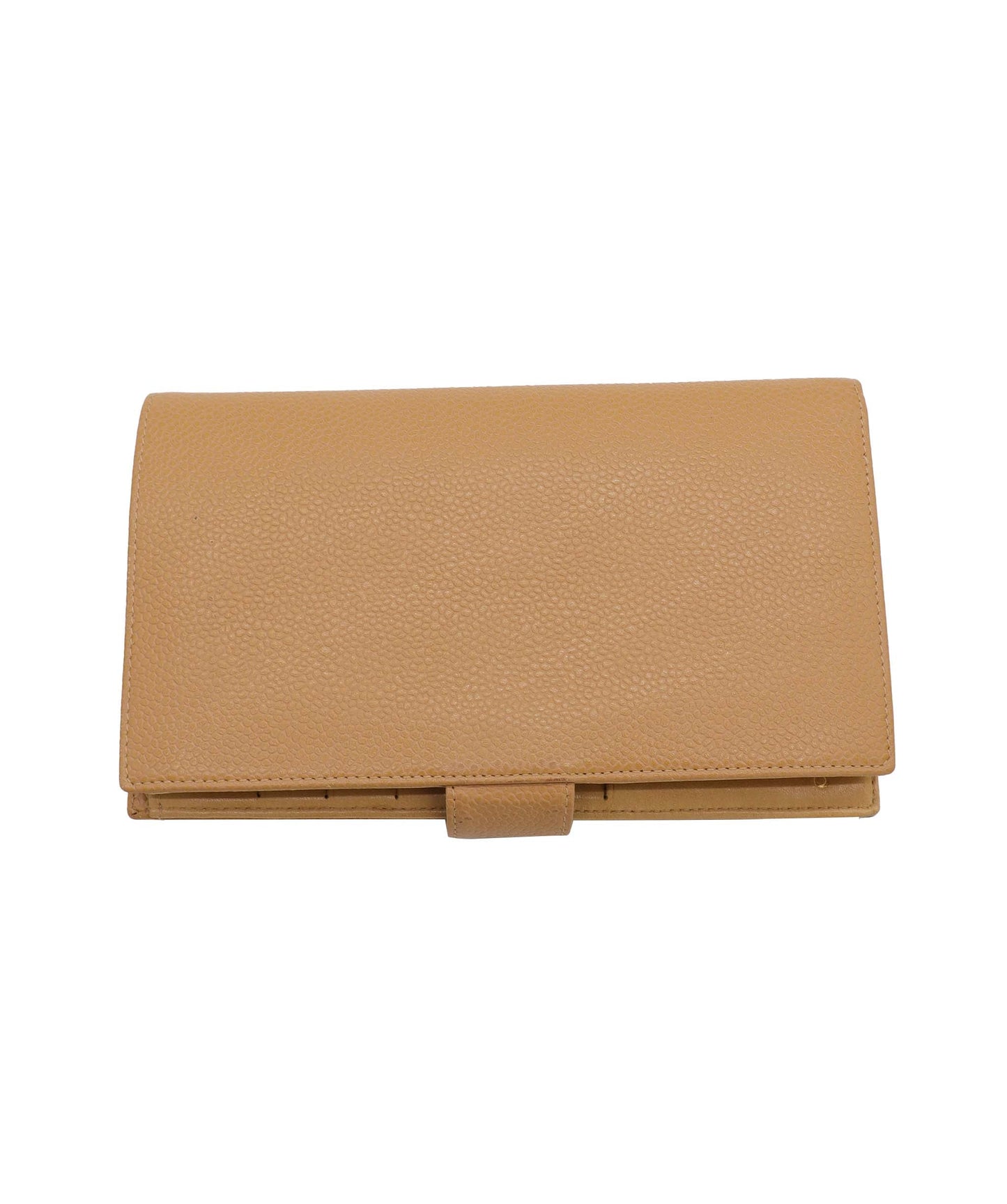 CHANEL VINTAGE WALLET BEIGE CAVIAR SKIN DXBS0971