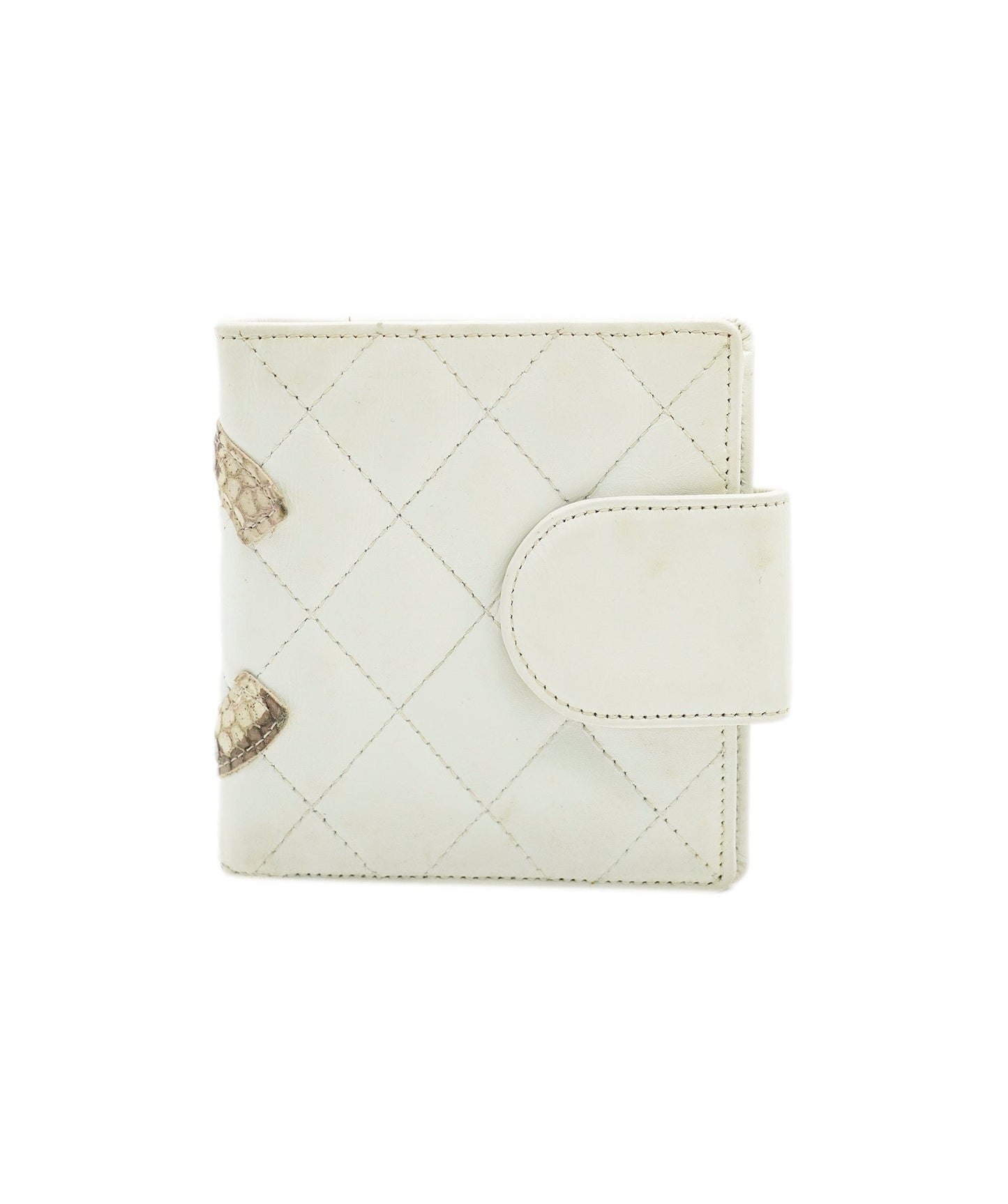 Chanel White Rue Cambon Wallet ALC1060