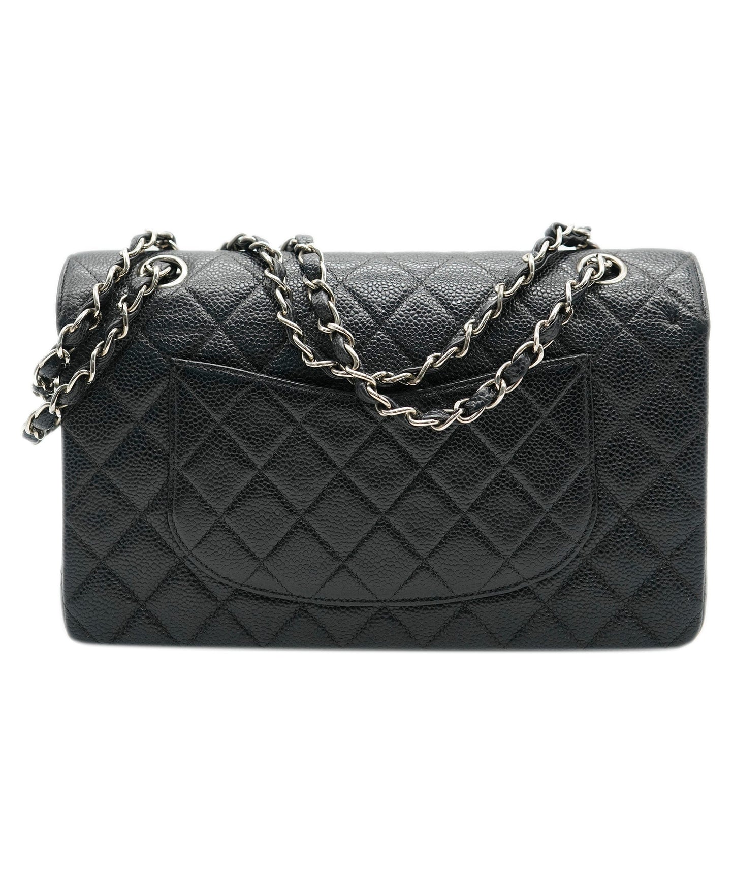 Chanel Black Caviar Flap Bag SHW Series 6 ASL10200