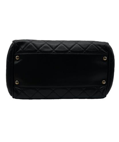 Chanel Bowler Bag Caviar Blue SHW RJC4406