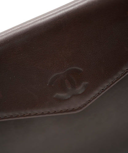 Chanel Brown CC Compact Purse ALC1283