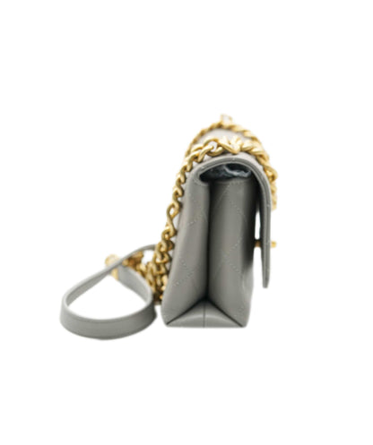 Chanel Grey Top Handle Crossbody  ALC1418