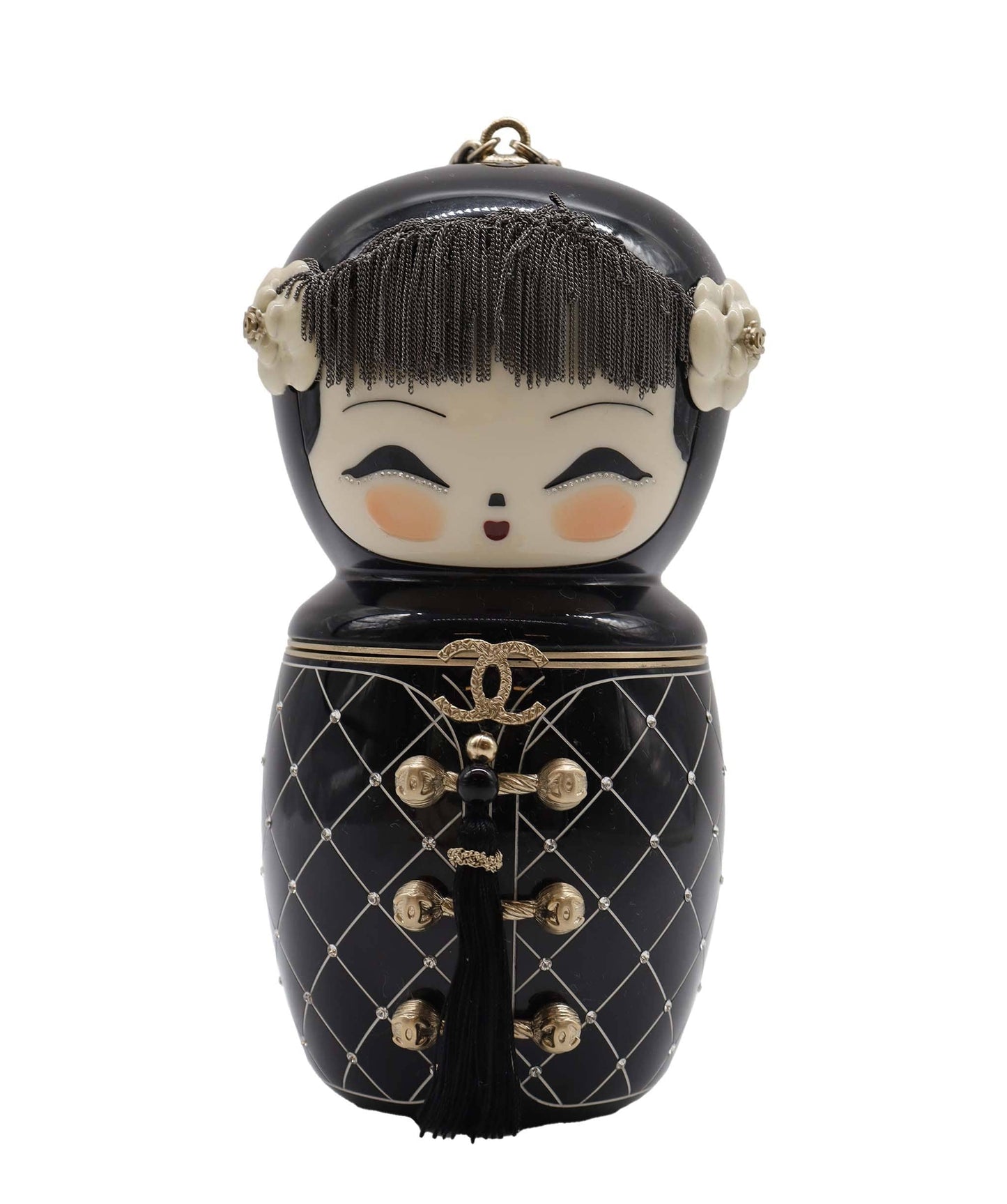 Chanel matryoshka doll Shanghai limited black bag DXBS2298