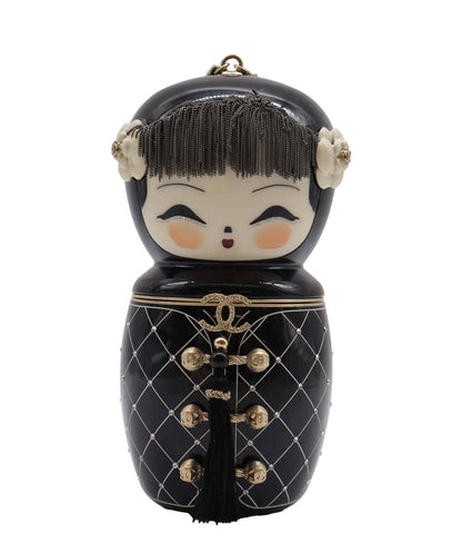 Chanel matryoshka doll Shanghai limited black bag DXBS2298