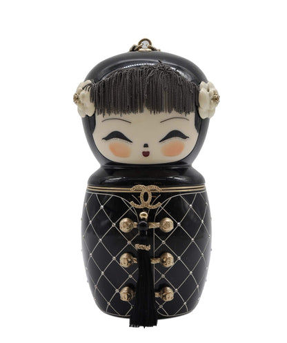 Chanel matryoshka doll Shanghai limited black bag DXBS2298