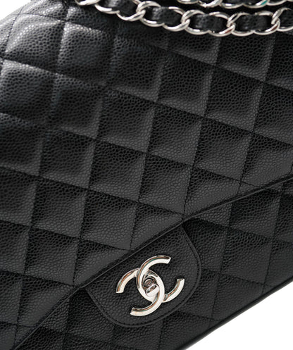 Chanel Maxi Classic Double Flap With Silver Hardware ALC0831