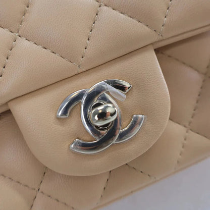Chanel Mini Rectangle 22C Beige Lambskin L-EB5JM8