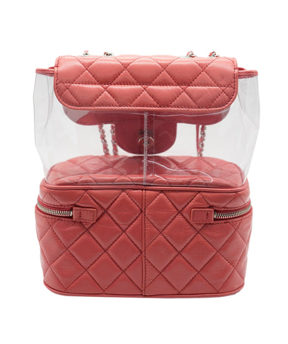 Chanel pink/pvc bag AVC1229