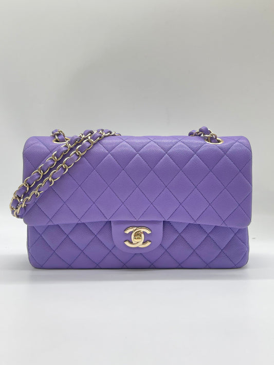 Chanel Purple Caviar Flap RJC4054