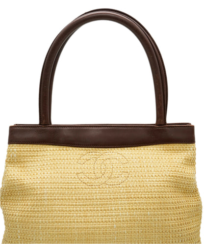 chanel raffia bag ASL10859