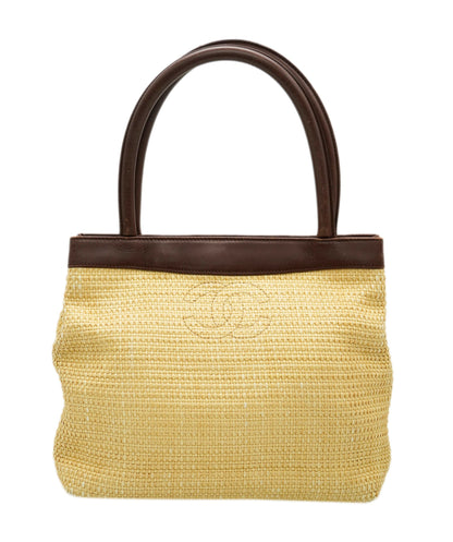 chanel raffia bag ASL10859