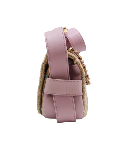 Chanel Vintage Hand Shoulder Tweed Bag - DXBS1413