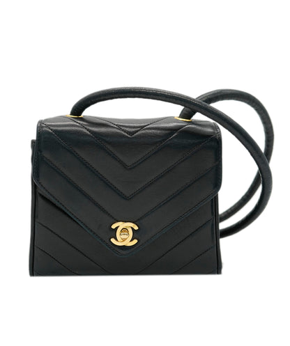 Chanel Vintage Mini Square Chevron Crossbody Bag  ALC1705
