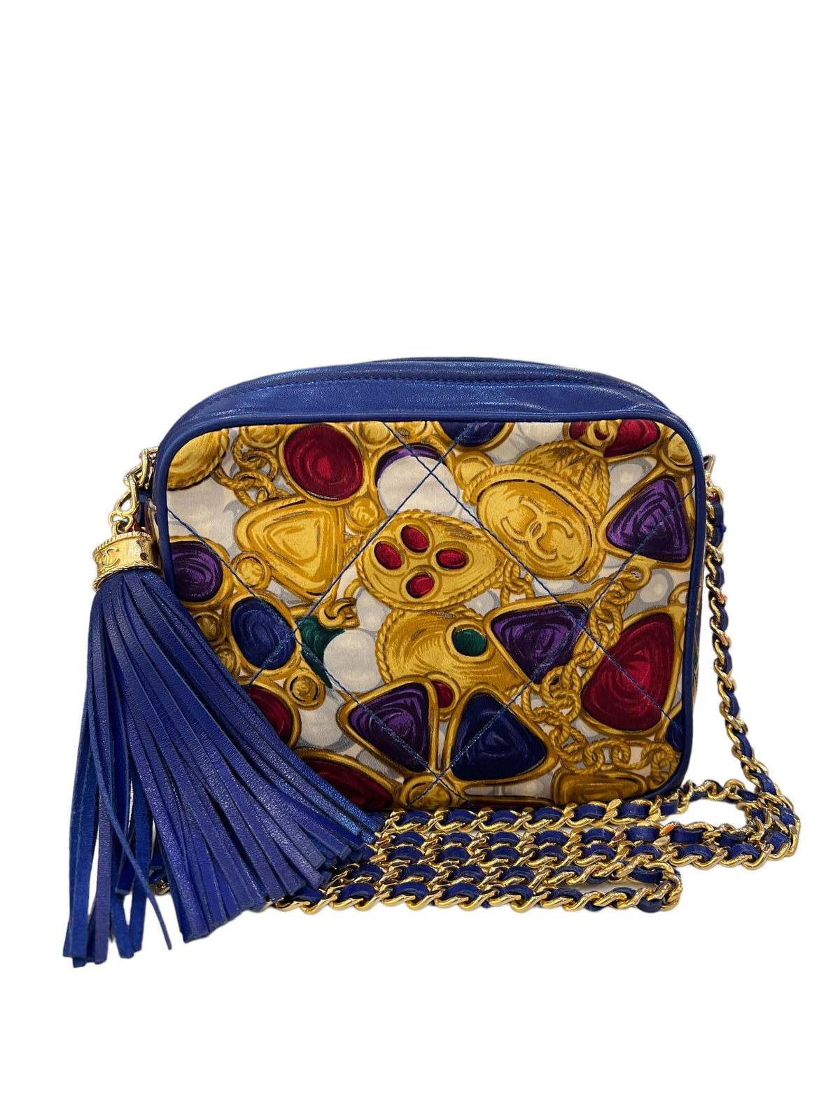 Classic Flap Camera Bag Blue / Gold / Red / Purple 90187879