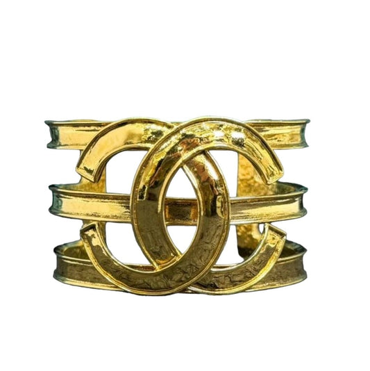 Chanel Vintage Big CC Bangle