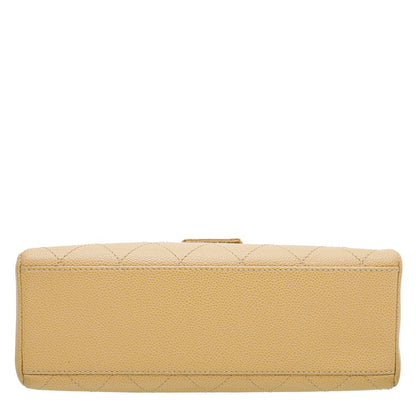 Chanel Beige Vintage Shoulder Bag